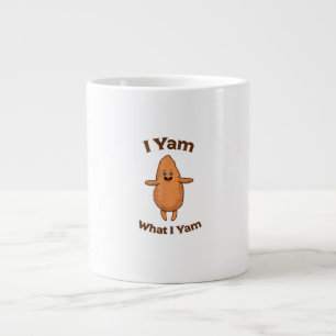 Grande Tasse I Yam What I Yam Dancing Sweet Potato Thanksgiving
