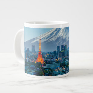 Grande Tasse Ice & Snow   Mt. Fuji & Tokyo Skyline