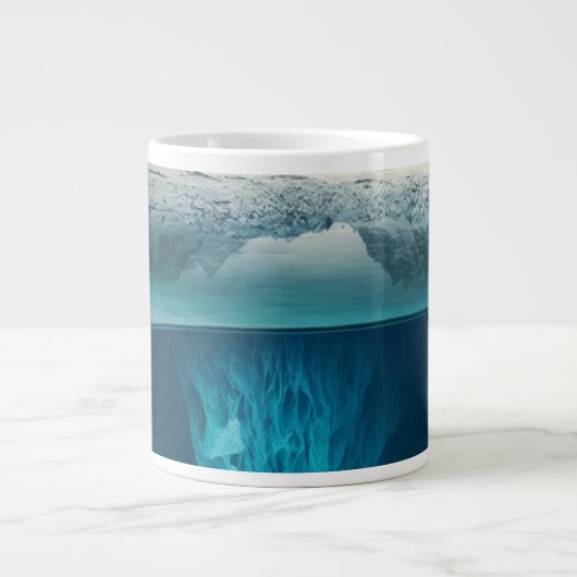 Grande Tasse Icy Mountain View (Devant)