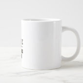 Grande Tasse Idea Coffee First, Adulting Later (Droite)