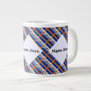 Grande Tasse Îles Åland et drapeau Ålander personnalisé en mosa