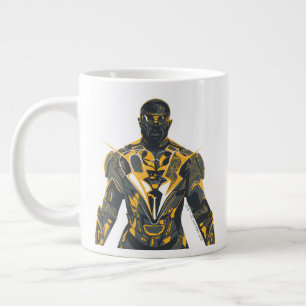 Grande Tasse Illustration Black Lightning