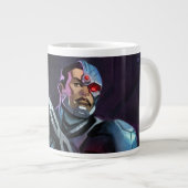 Grande Tasse Illustration de Cyborg en crise infinie (Devant droit)