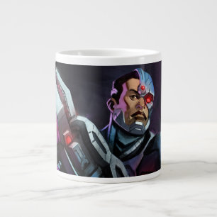 Grande Tasse Illustration de Cyborg en crise infinie