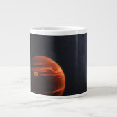 Grande Tasse Illustration De Exoplanet Vhs 1256 B Et Ses Étoile (Devant)