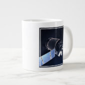 Grande Tasse Illustration Du Dragon Xl Spacecraft. (Devant droit)