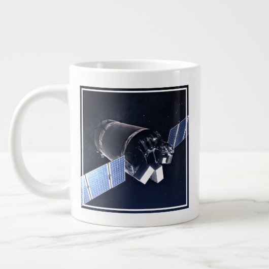 Grande Tasse Illustration Du Dragon Xl Spacecraft. (Gauche)