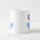 Grande Tasse Illustration D'Un Monstre De Loch Ness De Snorkeli (Devant)