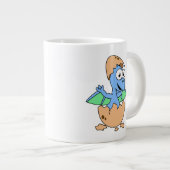 Grande Tasse Illustration Mignonne D'Une Éclosion De Ptérodacty (Devant droit)