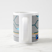 Grande Tasse ILS SONT DÉJÀ ICI - OUVREZ VOTRE ESPRIT design col (Dos)