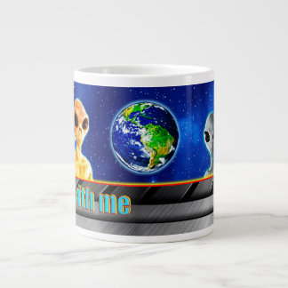 Grande Tasse ILS SONT DÉJÀ ICI - VENEZ AVEC MOI Design collec