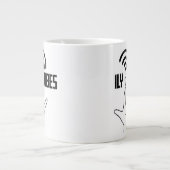 Grande Tasse ILY Vibes - Conception ASL (Devant)