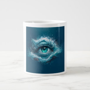 Grande Tasse Image Fantastique - Vieilles Yeux Bleus