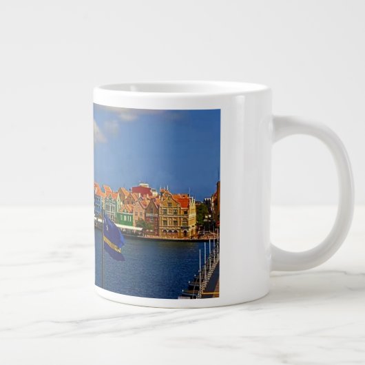 Grande Tasse Impression de Curaçao (Droite)