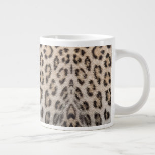 Grande Tasse Impression de fourrure élégante de léopard guépard
