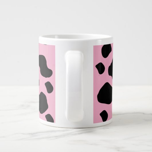 Grande Tasse Impression de vache, Motif de vache, Spots de vach (Dos)