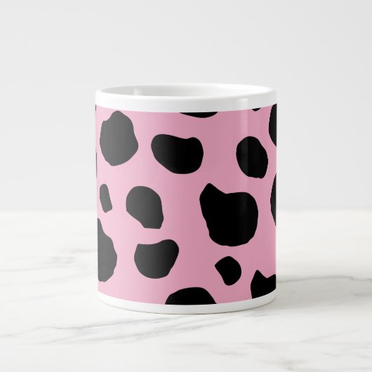 Grande Tasse Impression de vache, Motif de vache, Spots de vach (Devant)