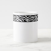 Grande Tasse Impression Jumbo Mug-Zebra (Devant)