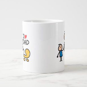 Grande Tasse Impression Love Daddy