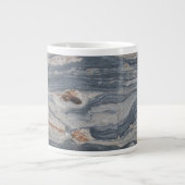 Grande Tasse Impression Rock Boudinage en calcaire (Devant)