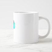 Grande Tasse Imprimé graphique de léopard de citrouille pour fe (Droite)