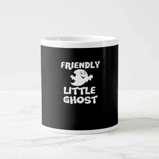 Grande Tasse Imprimer Little Boo Halloween (Devant)