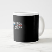 Grande Tasse In America Presidents Are Not Kings Minimal Clean (Devant droit)