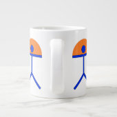 Grande Tasse Indalo Man Blue and Orange Sun (Dos)