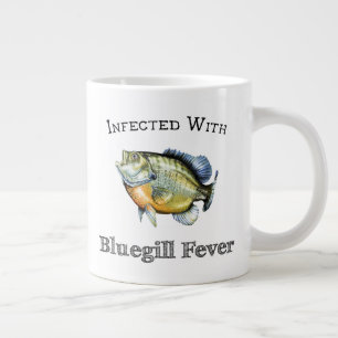 Grande Tasse Infecté Par La Fièvre De Bluegill