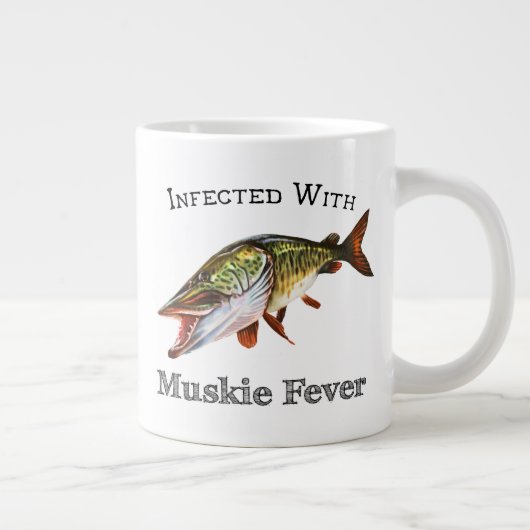 Grande Tasse Infecté Par La Fièvre De Muskie (Droite)