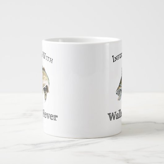Grande Tasse Infecté Par La Fièvre Du Walleye (Devant)