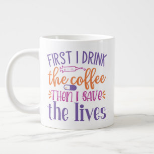 Grande Tasse Infirmière et médecin Cool