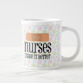 Grande Tasse Infirmières et infirmiers, Bandage (Droite)