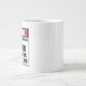Grande Tasse Ingénieur des systèmes d'information et d'électric (Devant)