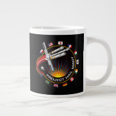 Grande Tasse Insigne de mission spatiale (Droite)