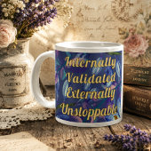 Grande Tasse Inspirational Monogram Internally Validated Boss