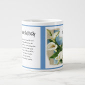 Grande Tasse Inspirationnel Il M'A Fait Digne (Devant)