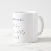 Grande Tasse Introverts Unite Separately Ghosts (Devant droit)