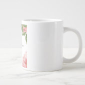 Grande Tasse Invitation à fleurs mariages (Droite)