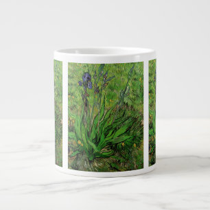 Grande Tasse Iris de Vincent van Gogh, fleurs de jardin vintage