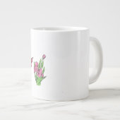 Grande Tasse Iris rose (Devant droit)