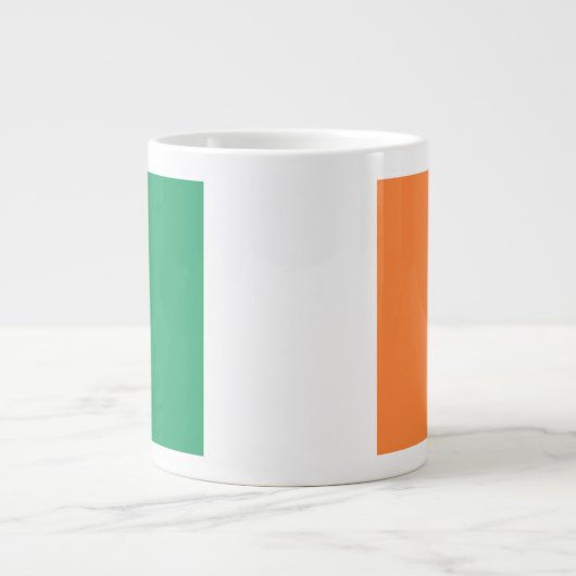 Grande Tasse Irlande National Flag, standard irlandais, bannièr (Devant)