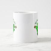 Grande Tasse Irlande pour toujours/Erin aller bragh/harpe (Devant)