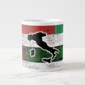 Grande Tasse Italie Cartes en bois (Devant)