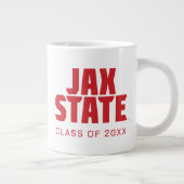 Grande Tasse Jacksonville State University JAX STATE Bold Red (Droite)
