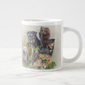 Grande Tasse Jagdterrier Apache c. Renbrad. Bouchon de café (Droite)