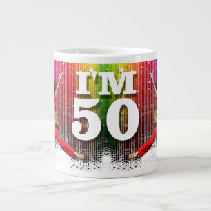 Grande Tasse J'ai 50 ans Sally O'Malley Drôle 50e Anniversaire 