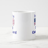 Grande Tasse "J'ai élevé un PÈRE HERO, Fier GARDE CÔTIÈRE !  20 (Devant)