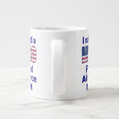 Grande Tasse "J'ai élevé une MÈRE HERO, Fière de la FORCE AÉRIE (Dos)