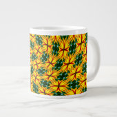 Grande Tasse J'Aime Les Fleurs Uniques (Devant droit)